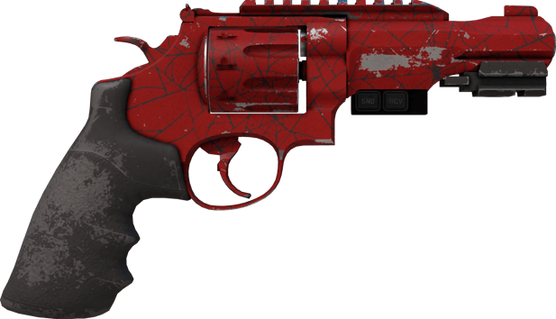 Preview image 2 of StatTrak™ R8 Revolver | 深红之网 (久经沙场)