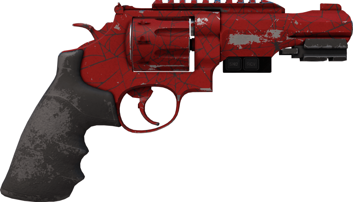 Preview image 2 of StatTrak™ R8 Revolver | Crimson Web (Field-Tested)