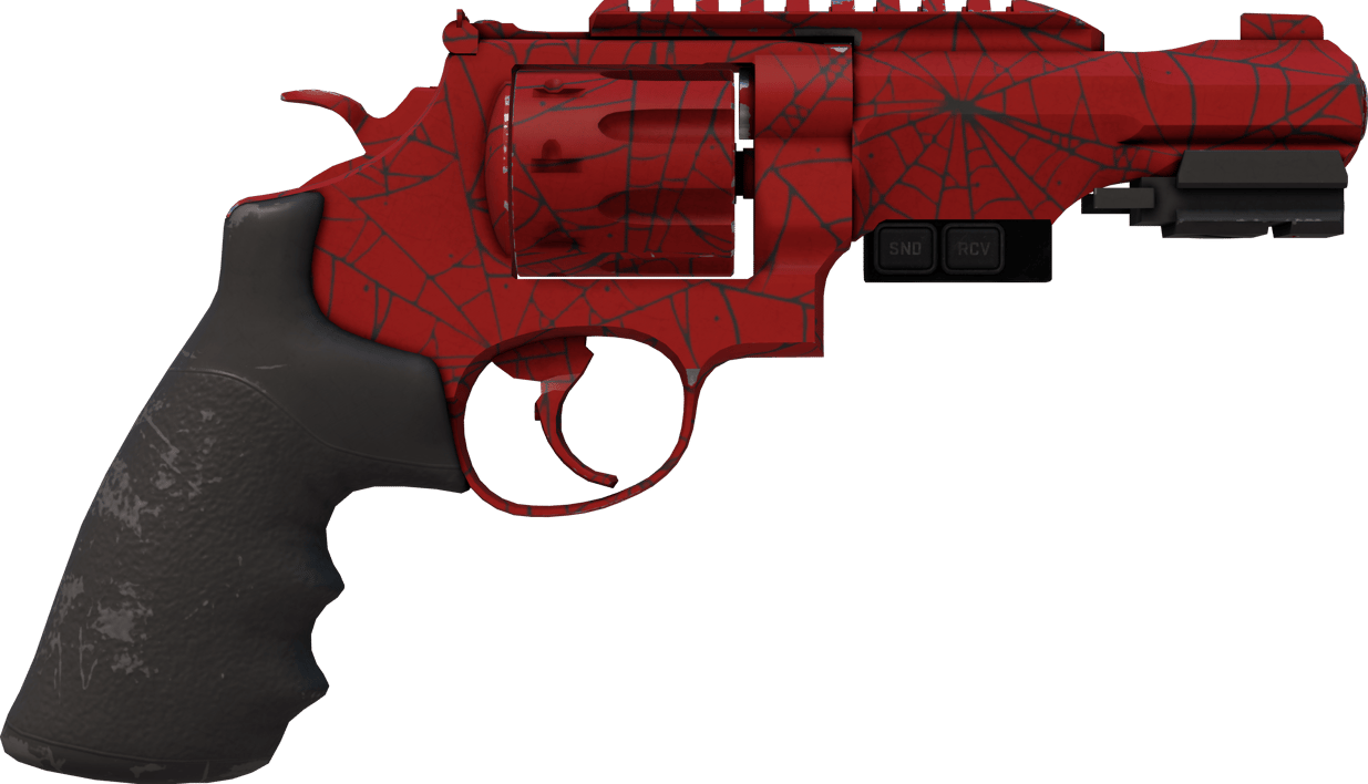 Preview image 2 of StatTrak™ R8 Revolver | 赤紅之網 (輕微磨損)