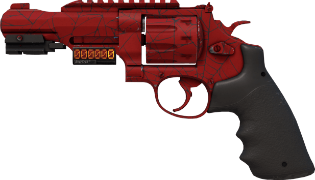 StatTrak™ R8 Revolver | Toile pourpre (Très peu usée)