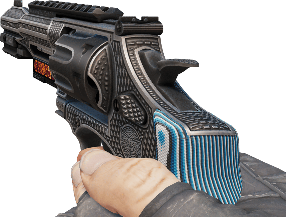 Preview image 3 of StatTrak™ R8 Revolver | 握把 (戰痕累累)