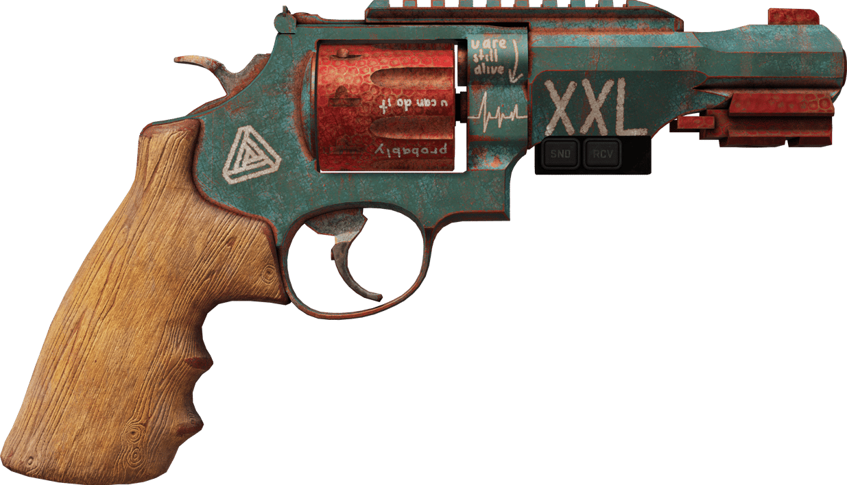 Preview image 2 of Revolver R8 StatTrak™ | Junk Yard (Segnato dalle battaglie)