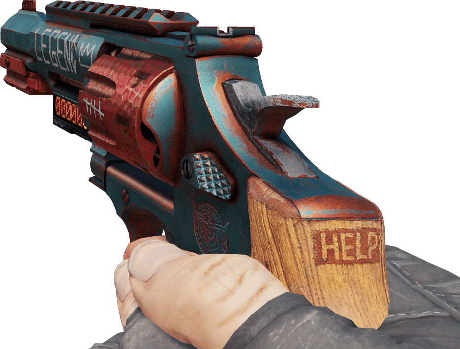 Preview image 3 of Revolver R8 StatTrak™ | Junk Yard (Nuovo di fabbrica)