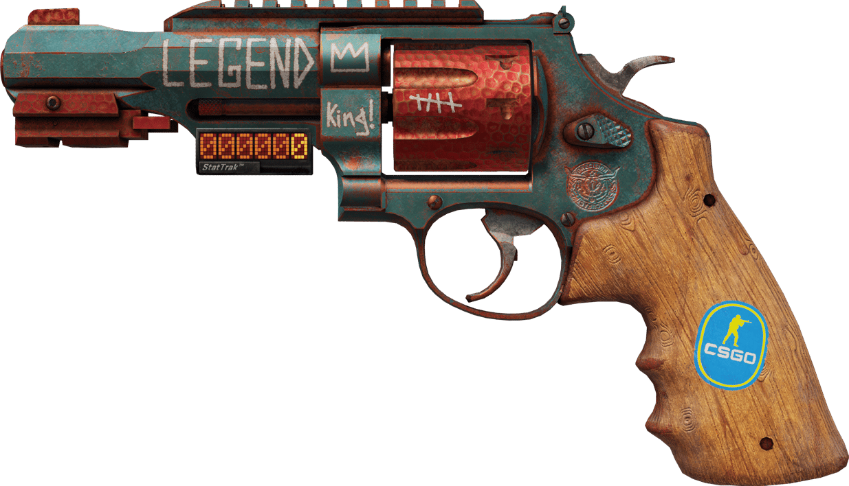 Preview image 1 of R8-Revolver (StatTrak™) | Schrottplatz (Einsatzerprobt)