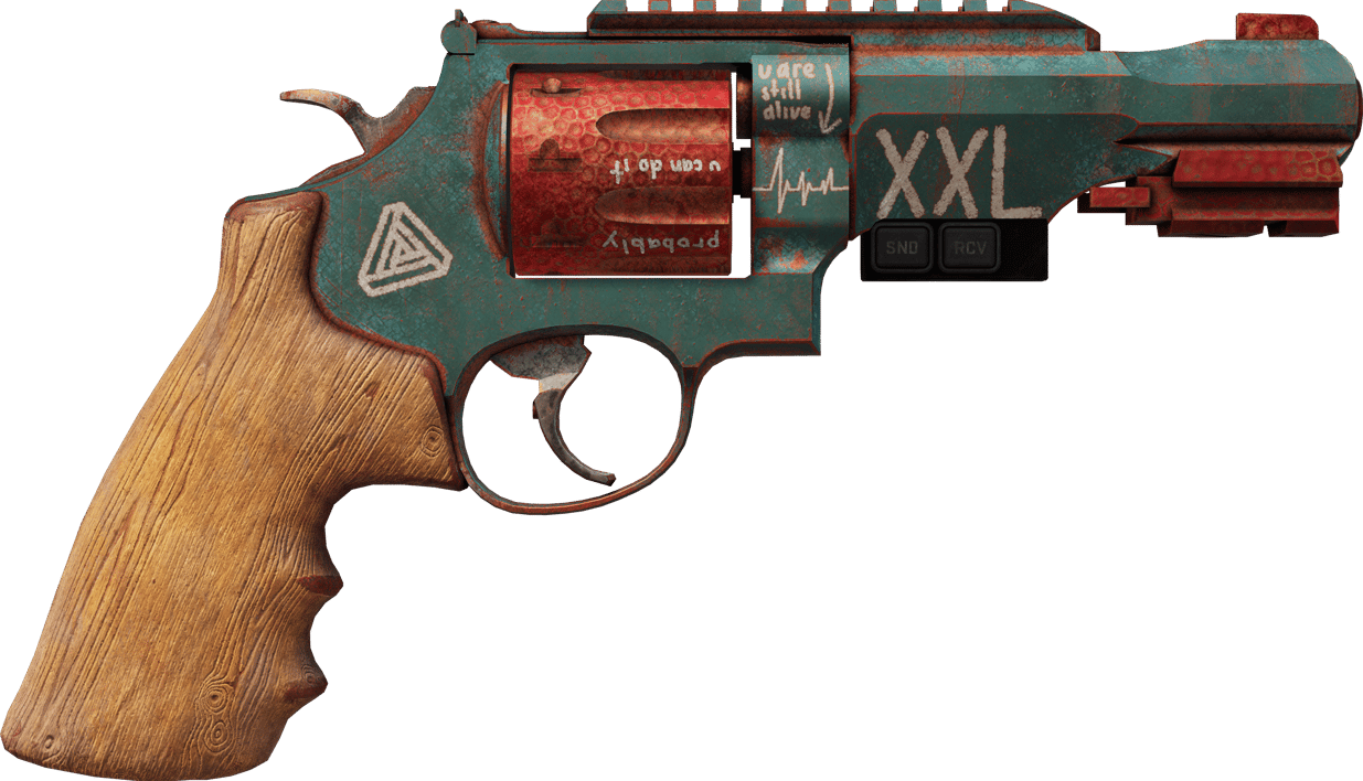 Preview image 2 of Revolver R8 StatTrak™ | Junk Yard (Consumato)