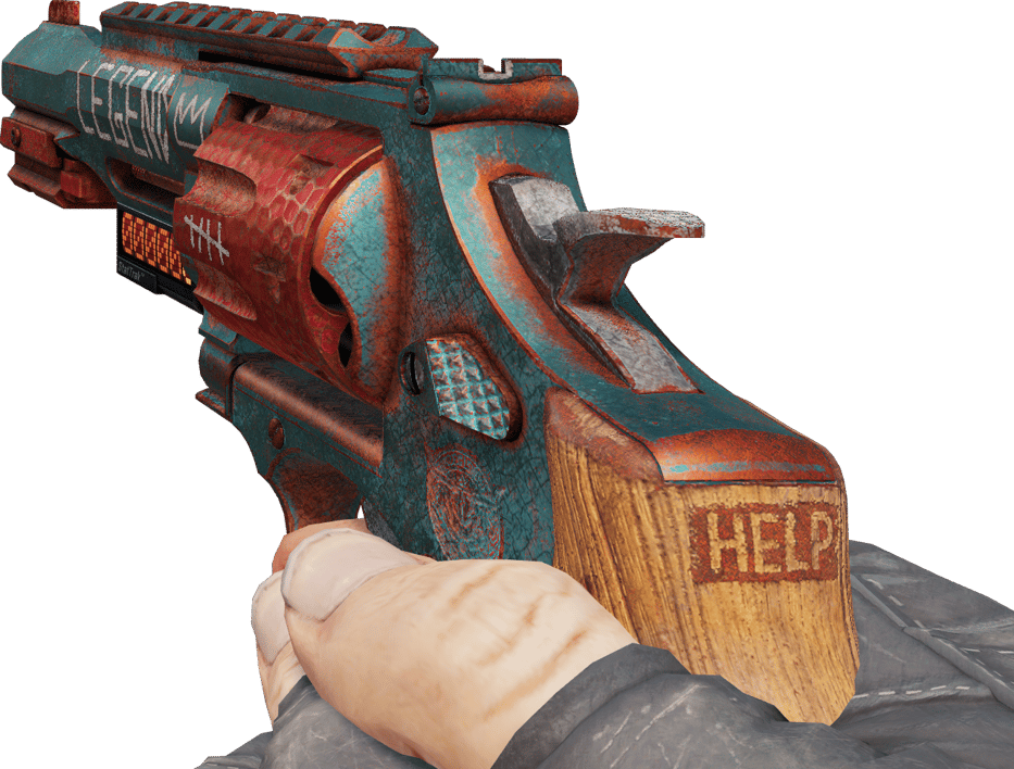 Preview image 3 of Revolver R8 StatTrak™ | Junk Yard (Consumato)