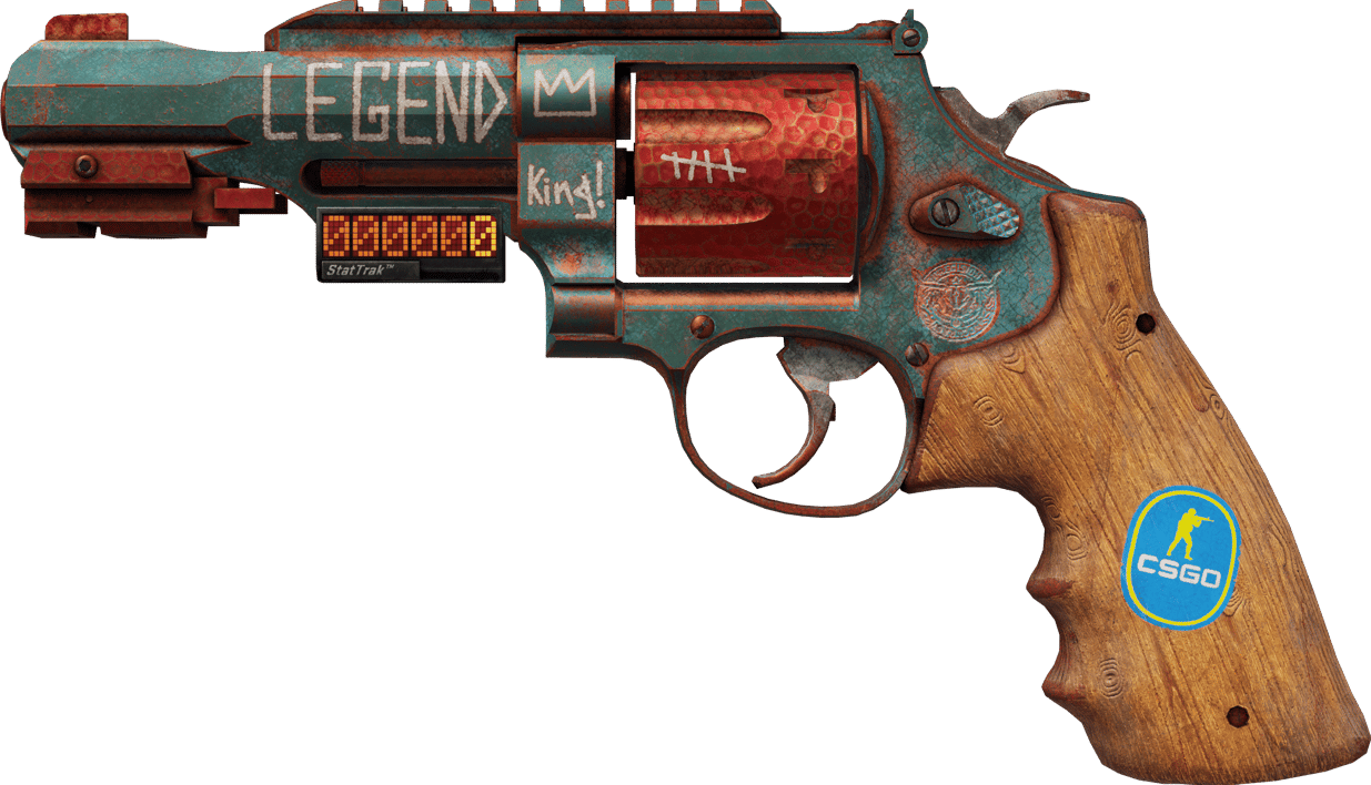 Preview image 1 of Revolver R8 StatTrak™ | Junk Yard (Consumato)