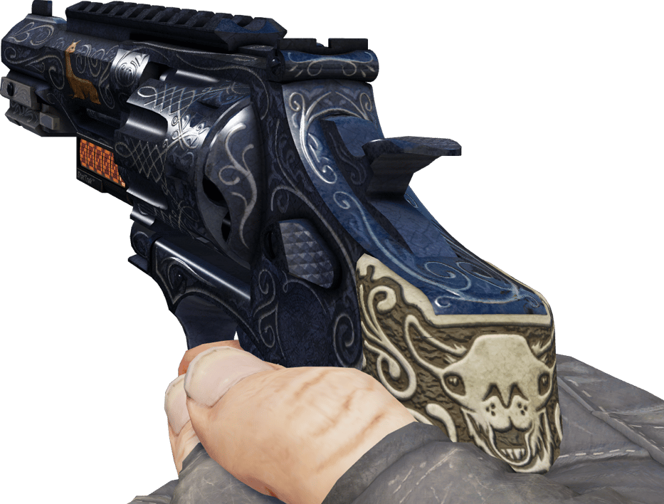 Preview image 3 of StatTrak™ R8 Revolver | Laamakanuuna (Reissussa rähjääntynyt)