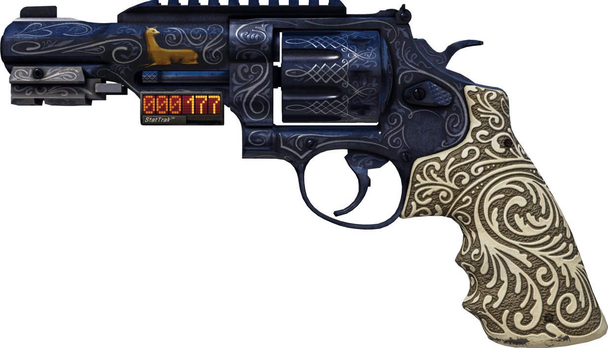 Preview image 1 of StatTrak™ R8 Revolver | Llama Cannon (かなり摩耗)