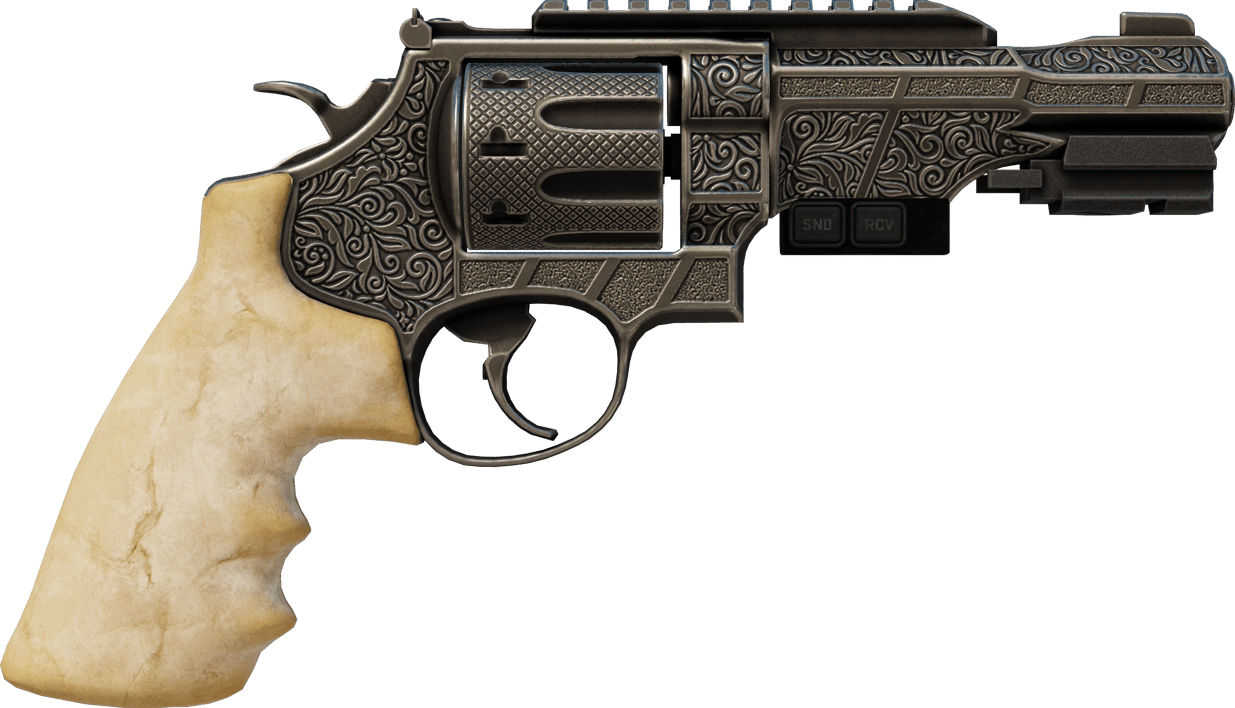 Preview image 2 of StatTrak™ R8 Revolver | Memento (Well-Worn)