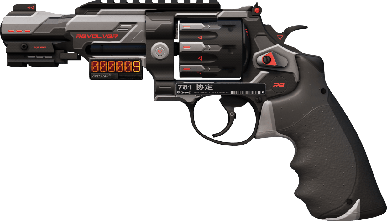 Preview image 1 of StatTrak™ R8 Revolver | Yeniden Başlat (Az Aşınmış)