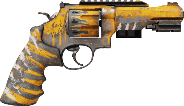 Preview image 2 of StatTrak™ R8 Revolver | 碎顱者 (重度磨損)