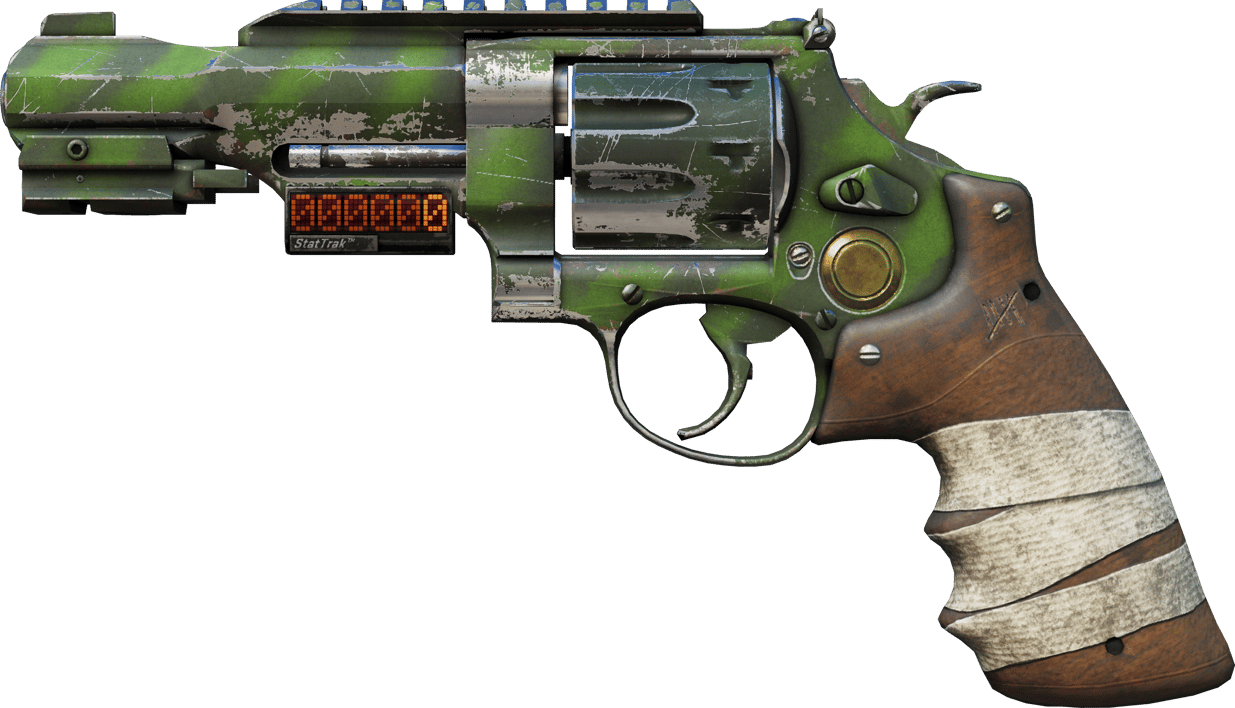 Preview image 1 of StatTrak™ R8 Revolver | 生存專家 (戰痕累累)