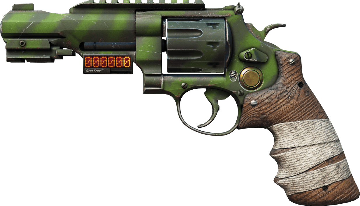 Preview image 1 of StatTrak™ R8 Revolver | 生存專家 (輕微磨損)