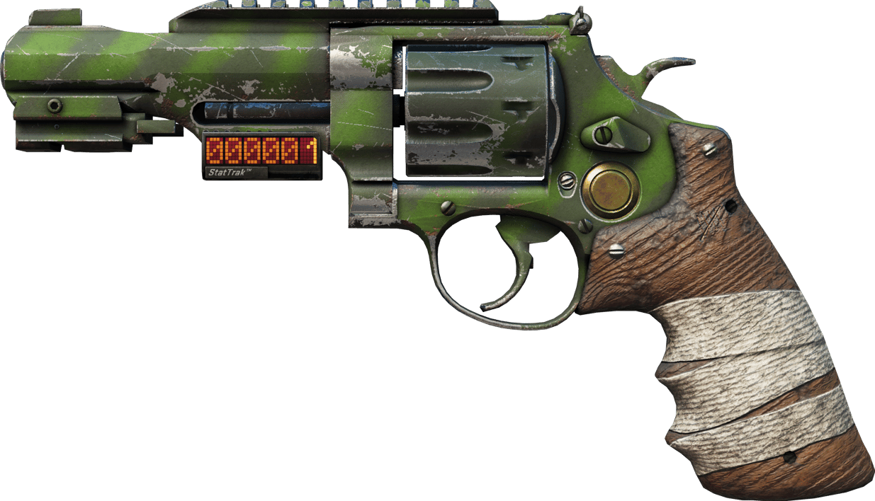 Preview image 1 of StatTrak™ R8 Revolver | Survivalist (かなり摩耗)