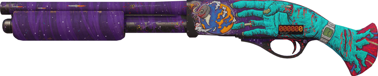 Preview image 1 of StatTrak™ Sawed-Off | 启示录 (战痕累累)