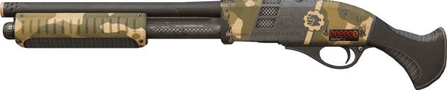 StatTrak™ Sawed-Off | Black Sand (戦いで傷ついた)