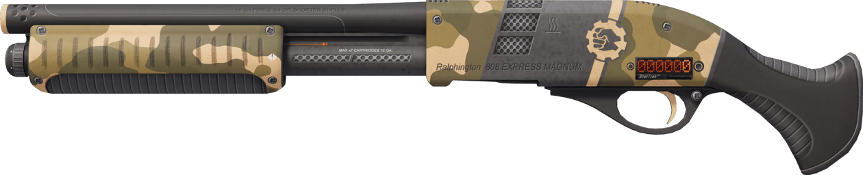 Preview image 1 of StatTrak™ Sawed-Off | Black Sand (未使用)