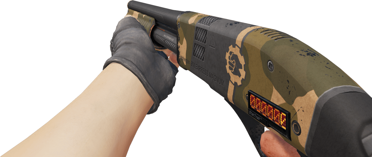Preview image 3 of StatTrak™ Sawed-Off | Black Sand (かなり摩耗)