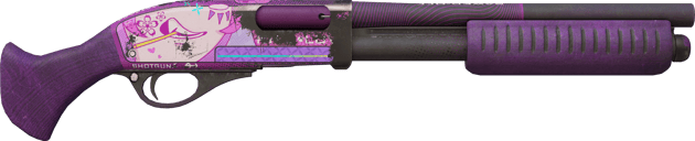 Preview image 2 of StatTrak™ Sawed-Off | Kiss♥Love (BS - Mòn qua thực chiến)