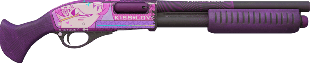 Preview image 2 of StatTrak™ Sawed-Off | Öpücük♥Aşk (Görevde Kullanılmış)