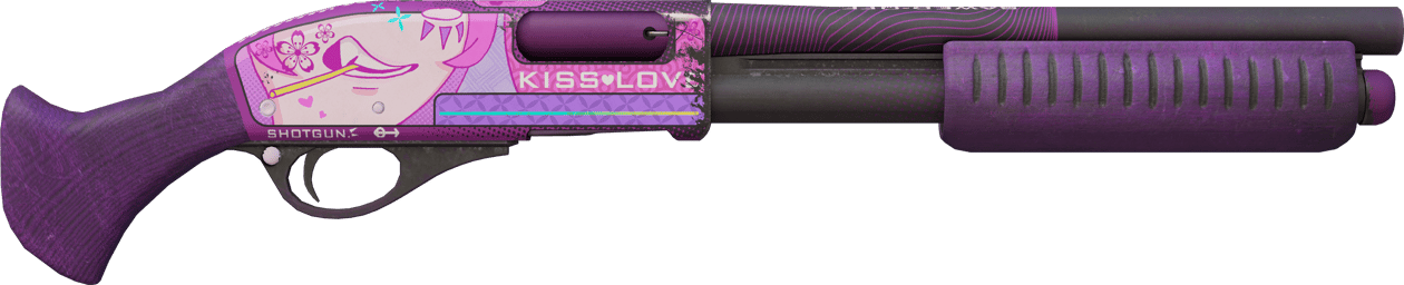 Preview image 2 of StatTrak™ Sawed-Off | Öpücük♥Aşk (Görevde Kullanılmış)