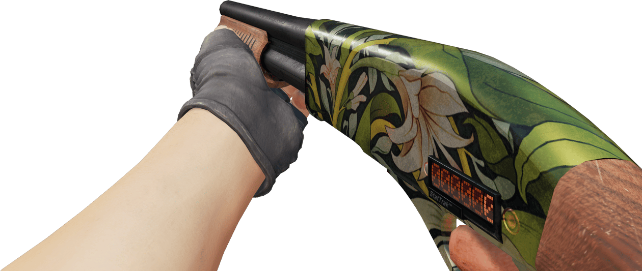 Preview image 3 of StatTrak™ Sawed-Off | 莫里斯花紋 (重度磨損)