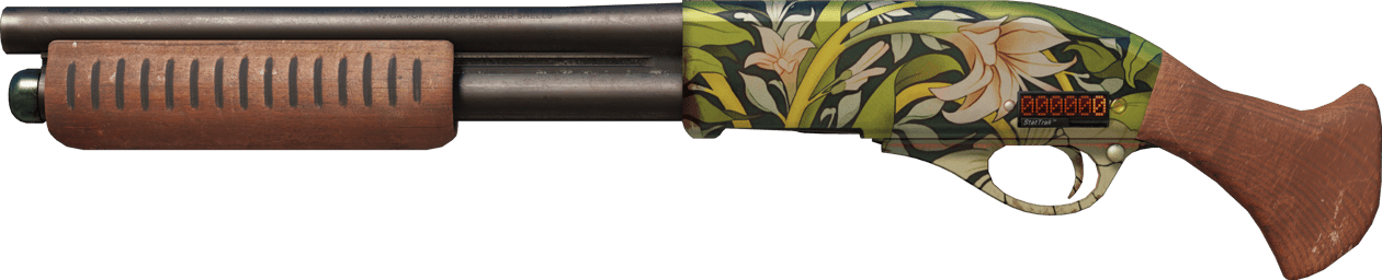 Preview image 1 of StatTrak™ Sawed-Off | 莫里斯花紋 (重度磨損)