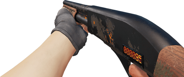 Preview image 3 of StatTrak™ Sawed-Off | 橙黄 DDPAT (战痕累累)