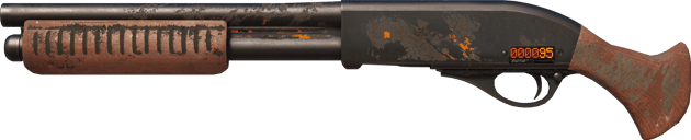 StatTrak™ Sawed-Off | 橙黄 DDPAT (战痕累累)