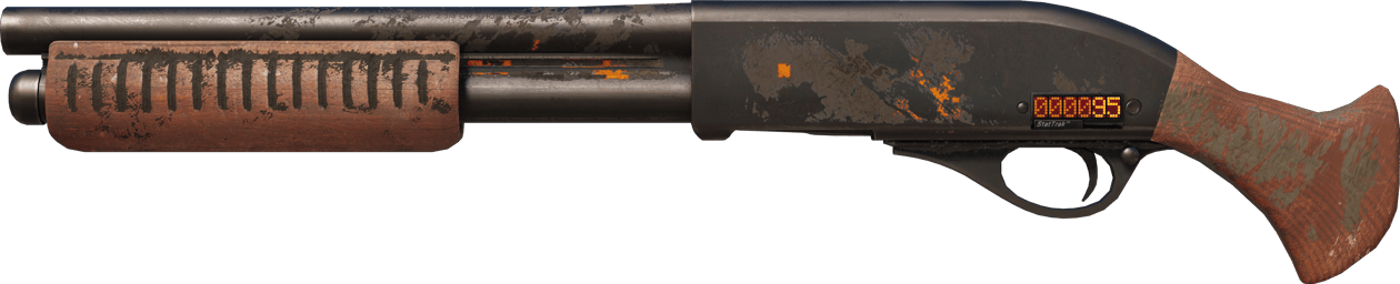 Preview image 1 of StatTrak™ Sawed-Off | Orange DDPAT (BS - Mòn qua thực chiến)
