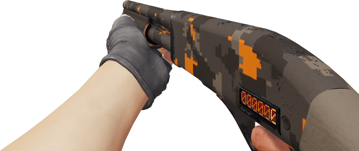 Preview image 3 of StatTrak™ Sawed-Off | Orange DDPAT (Testado no Terreno)