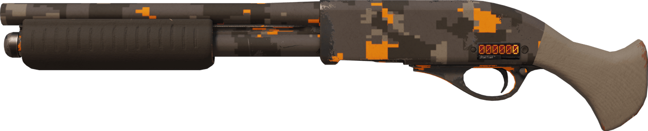 Preview image 1 of StatTrak™ Sawed-Off | Orange DDPAT (Testado no Terreno)