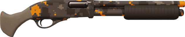 Preview image 2 of StatTrak™ Sawed-Off | 橙黄 DDPAT (略有磨损)