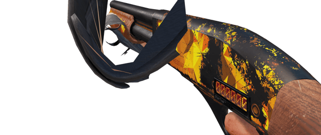 Preview image 3 of StatTrak™ Sawed-Off | Origami (戦いで傷ついた)