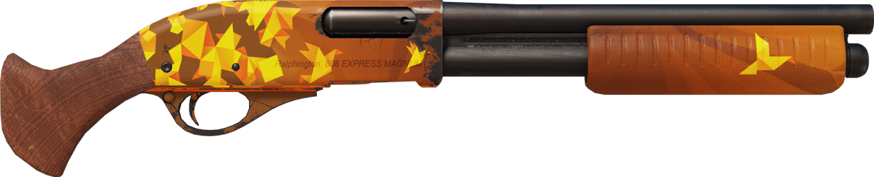 Preview image 2 of StatTrak™ Sawed-Off | Origami (Minimal Wear)