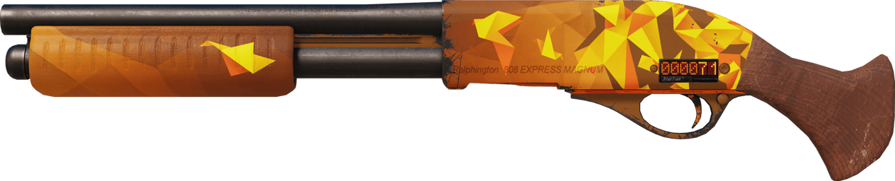 Preview image 1 of StatTrak™ Sawed-Off | Origami (Minimal Wear)