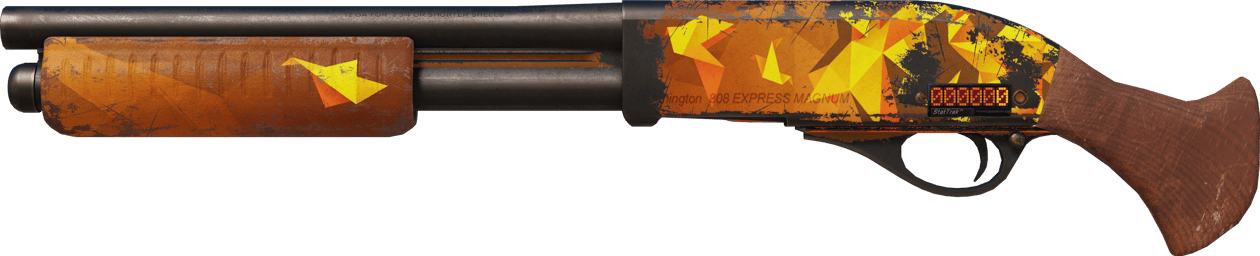 Preview image 1 of StatTrak™ Sawed-Off | Origami (Consumato)