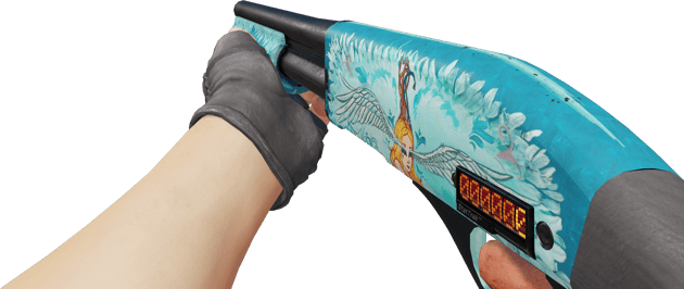 Preview image 3 of StatTrak™ Sawed-Off | Serenity (Factory New)