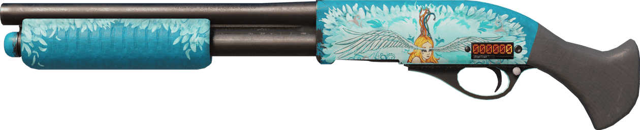 Preview image 1 of StatTrak™ Sawed-Off | Gelassenheit (Fabrikneu)