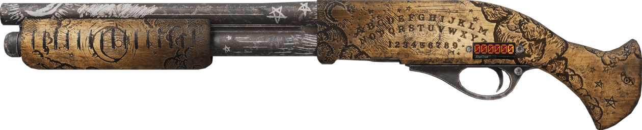 Preview image 1 of StatTrak™ Sawed-Off | Spirit Board (มีรอยถลอกอย่างมาก)