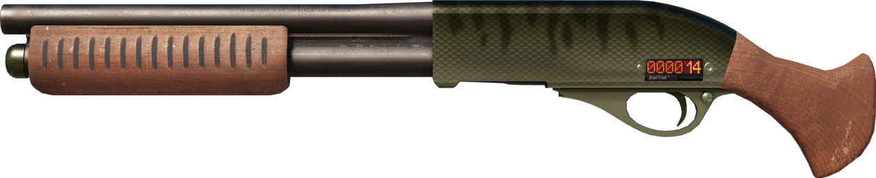 Preview image 1 of StatTrak™ Sawed-Off | Zander (Com Pouco Uso)