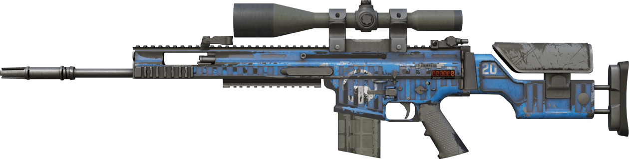 Preview image 1 of StatTrak™ SCAR-20 | Assault (Kampfspuren)