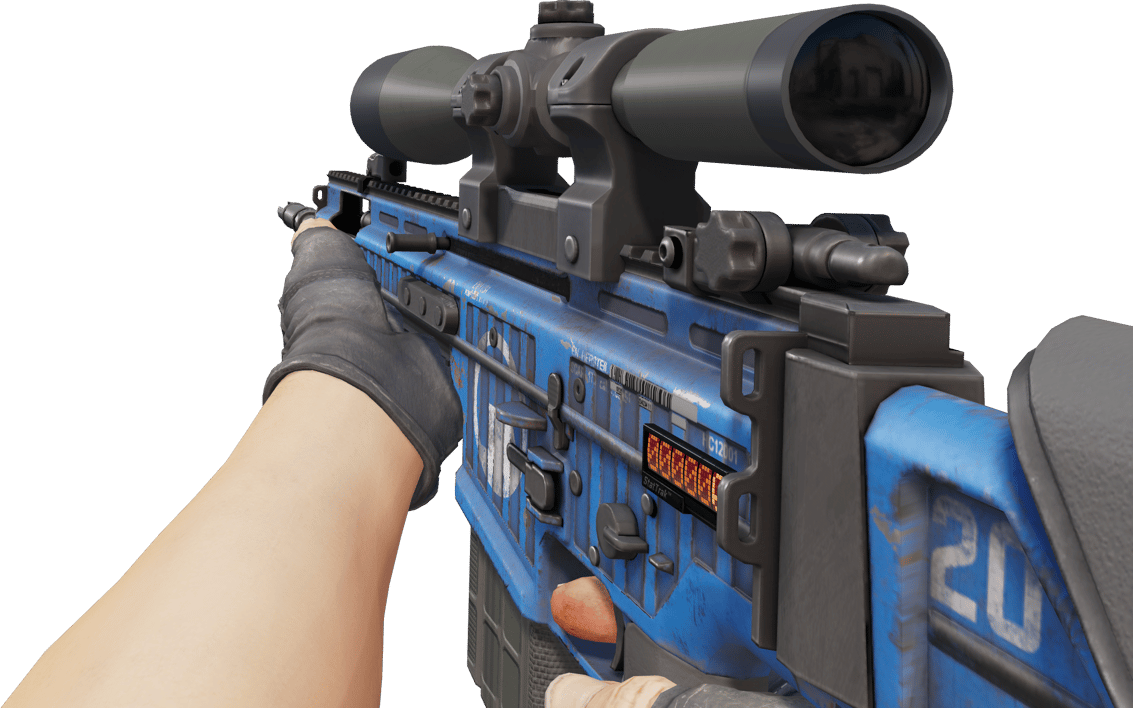 Preview image 3 of StatTrak™ SCAR-20 | Assault (Suoraan tehtaalta)