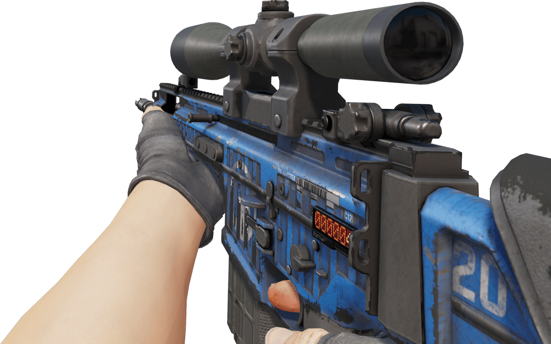 Preview image 3 of StatTrak™ SCAR-20 | Assault (Eskimiş)