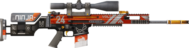 Preview image 2 of StatTrak™ SCAR-20 | Combat sanglant (Neuve)