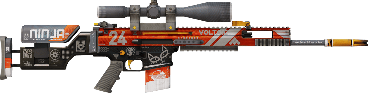 Preview image 2 of StatTrak™ SCAR-20 | 血腥运动 (崭新出厂)