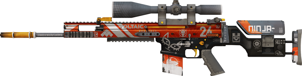 Preview image 1 of StatTrak™ SCAR-20 | Bloodsport (FT - Qua thực chiến)