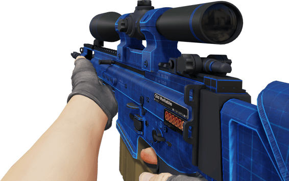 Preview image 3 of StatTrak™ SCAR-20 | Blueprint (FN - Mới cứng)