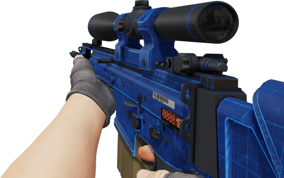 Preview image 3 of StatTrak™ SCAR-20 | Blueprint (FT - Qua thực chiến)